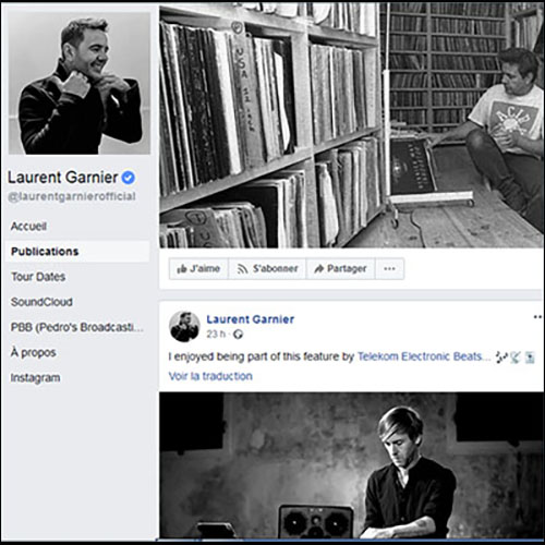 Laurent Garnier - I only dreamt of one thing: making people dance.