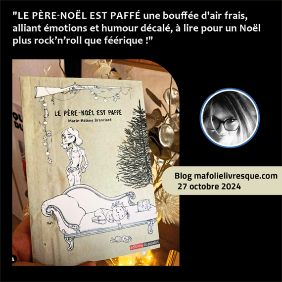 Le Père-Noël est paffé, à lire pour un Noël plus rock’n’roll que féérique! - mafolielivresque.com