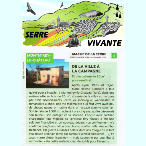 Montmirey-le-château, de la ville à la campagne - Serre Vivante Automne 2025